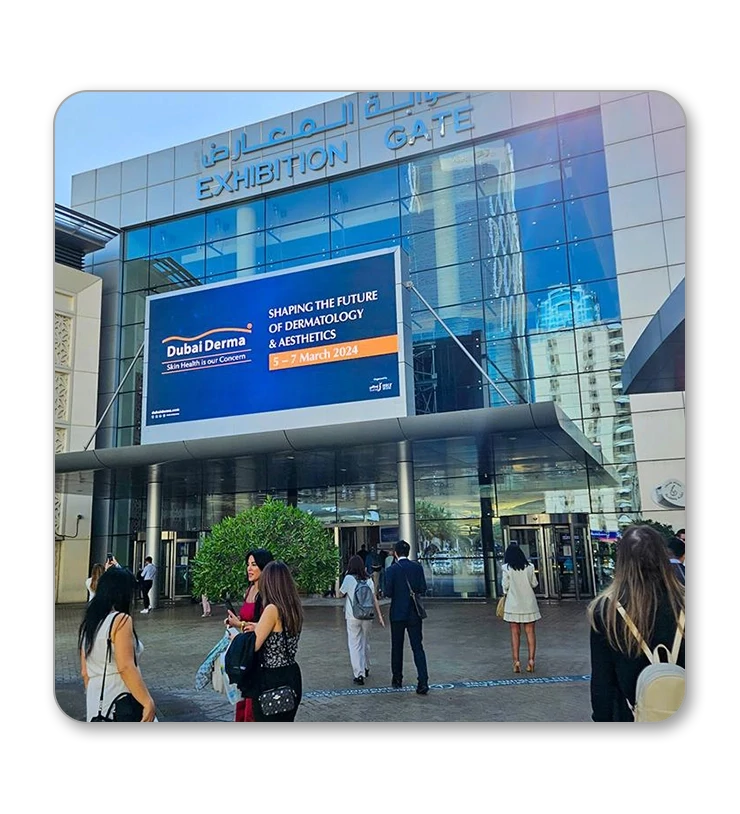 عکس نمایشگاه دبی درما